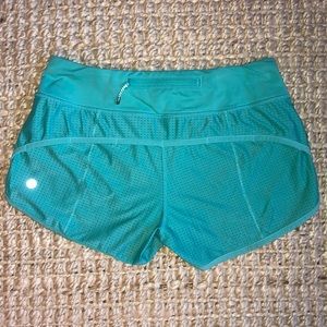 lululemon Bali breeze mesh speed up shorts